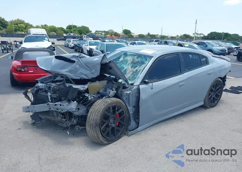 2021 Dodge Charger Scat Pack Rwd из США, поврежденный, VIN 2C3CDXGJXMH544228